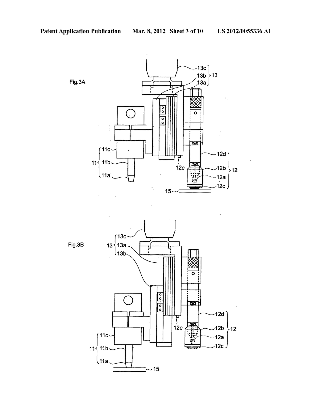 MACHINING DEVICE WITH WASTE COLLECTION EQUIPMENT AND MACHINING METHOD FOR     WORKPIECE - diagram, schematic, and image 04