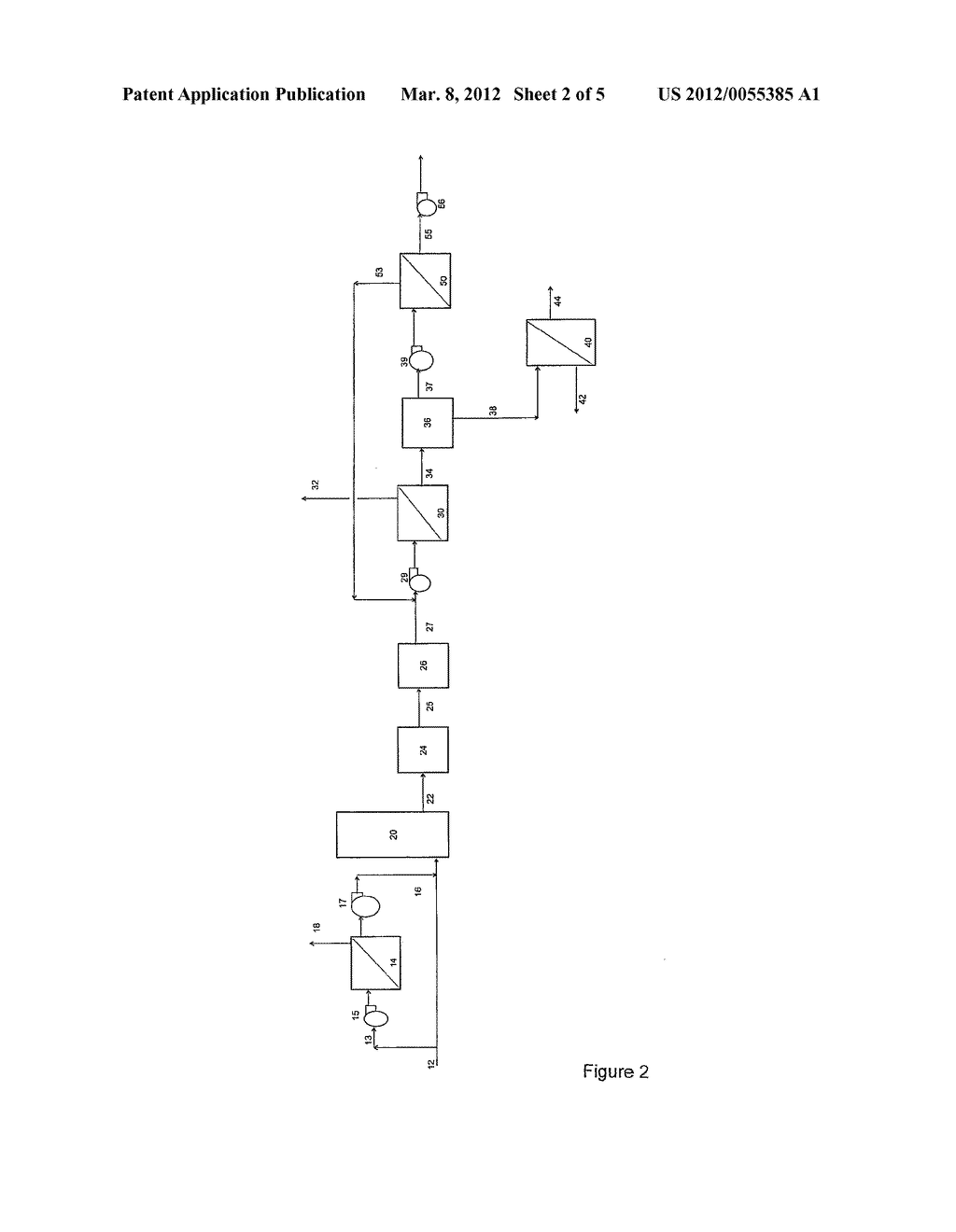 METHOD FOR THE SEPARATION OF GASES - diagram, schematic, and image 03