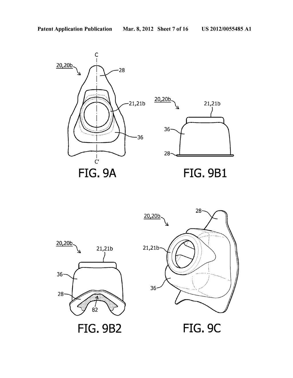 WEARABLE MEDICAL SUPPORT FOR DELIVERY OF FLUIDS TO THE NOSE - diagram, schematic, and image 08