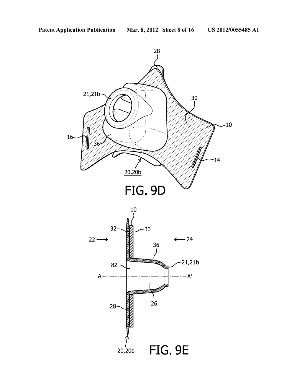 WEARABLE MEDICAL SUPPORT FOR DELIVERY OF FLUIDS TO THE NOSE - diagram, schematic, and image 09