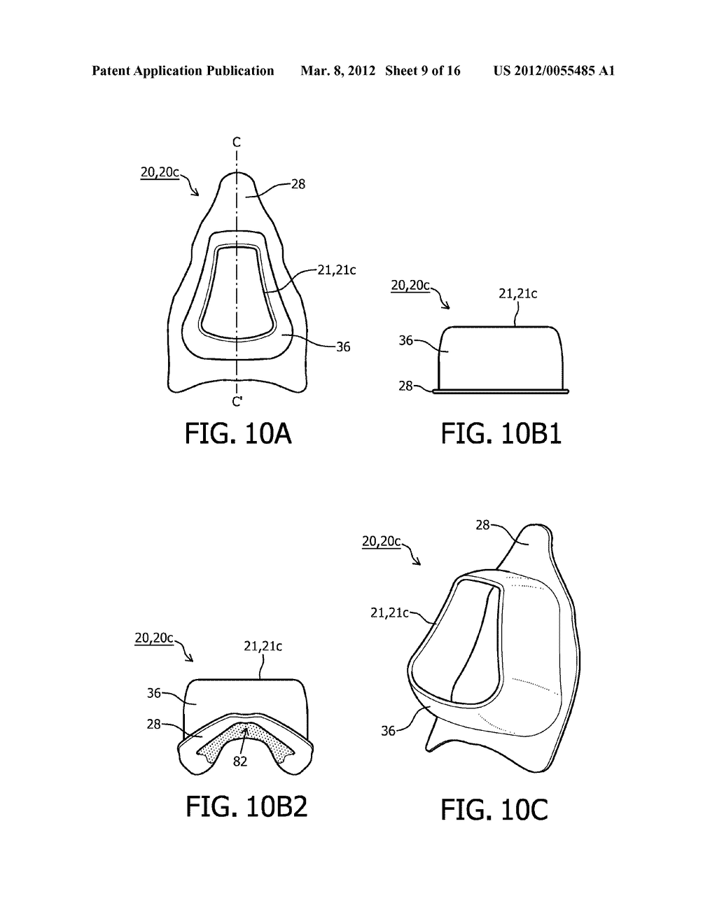 WEARABLE MEDICAL SUPPORT FOR DELIVERY OF FLUIDS TO THE NOSE - diagram, schematic, and image 10