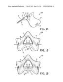 WEARABLE MEDICAL SUPPORT FOR DELIVERY OF FLUIDS TO THE NOSE diagram and image