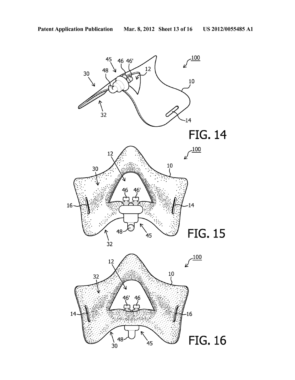 WEARABLE MEDICAL SUPPORT FOR DELIVERY OF FLUIDS TO THE NOSE - diagram, schematic, and image 14