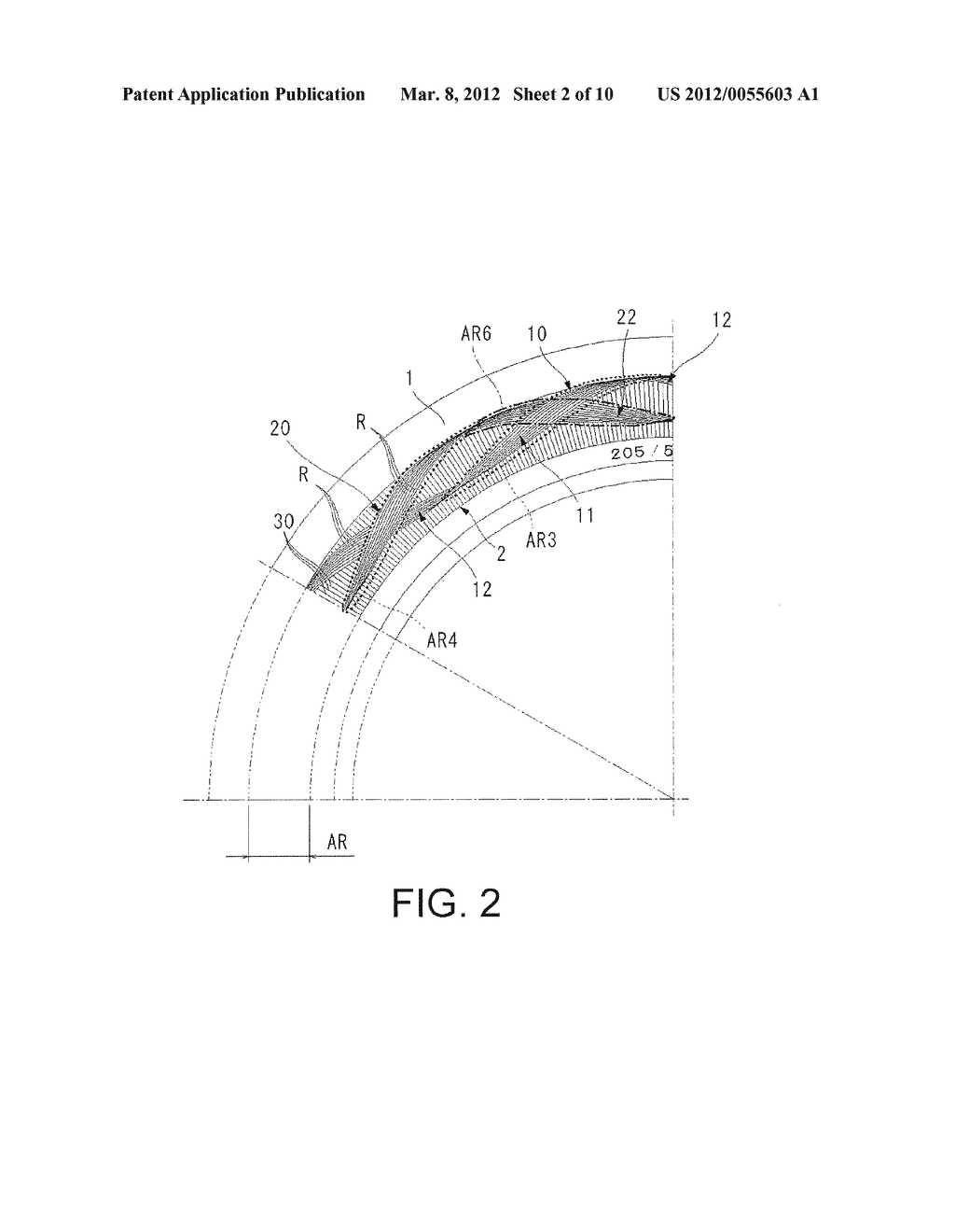 PNEUMATIC TIRE AND VULCANIZATION MOLD FOR THE SAME - diagram, schematic, and image 03