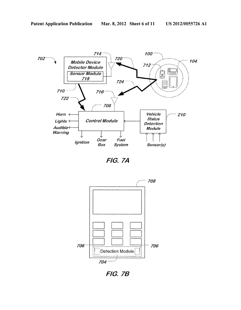 APPARATUS, SYSTEM, AND METHOD FOR DETECTING THE PRESENCE OF AN INTOXICATED     DRIVER AND CONTROLLING THE OPERATION OF A VEHICLE - diagram, schematic, and image 07