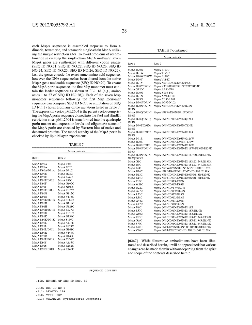 MSP NANOPORES AND RELATED METHODS - diagram, schematic, and image 64