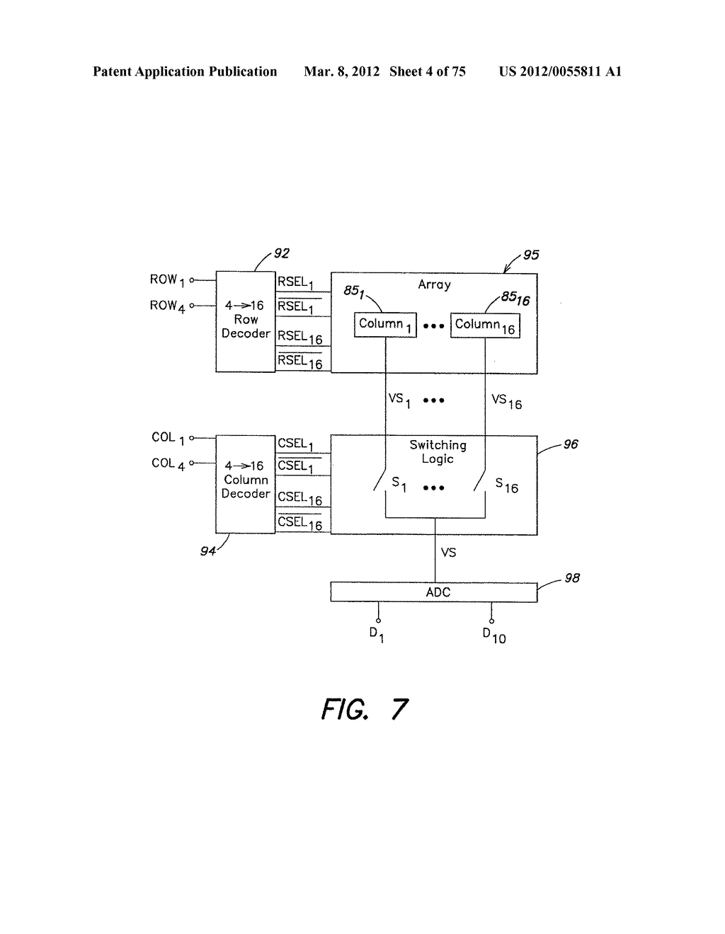 Methods and Apparatus for Measuring Analytes Using Large Scale FET Arrays - diagram, schematic, and image 05