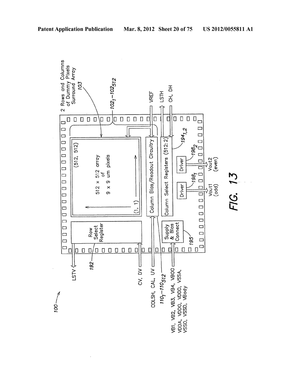 Methods and Apparatus for Measuring Analytes Using Large Scale FET Arrays - diagram, schematic, and image 21