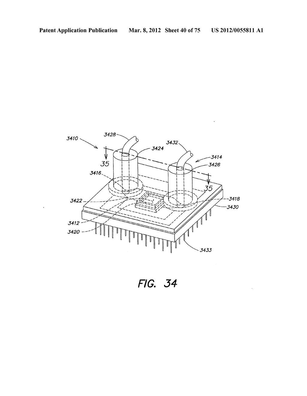 Methods and Apparatus for Measuring Analytes Using Large Scale FET Arrays - diagram, schematic, and image 41