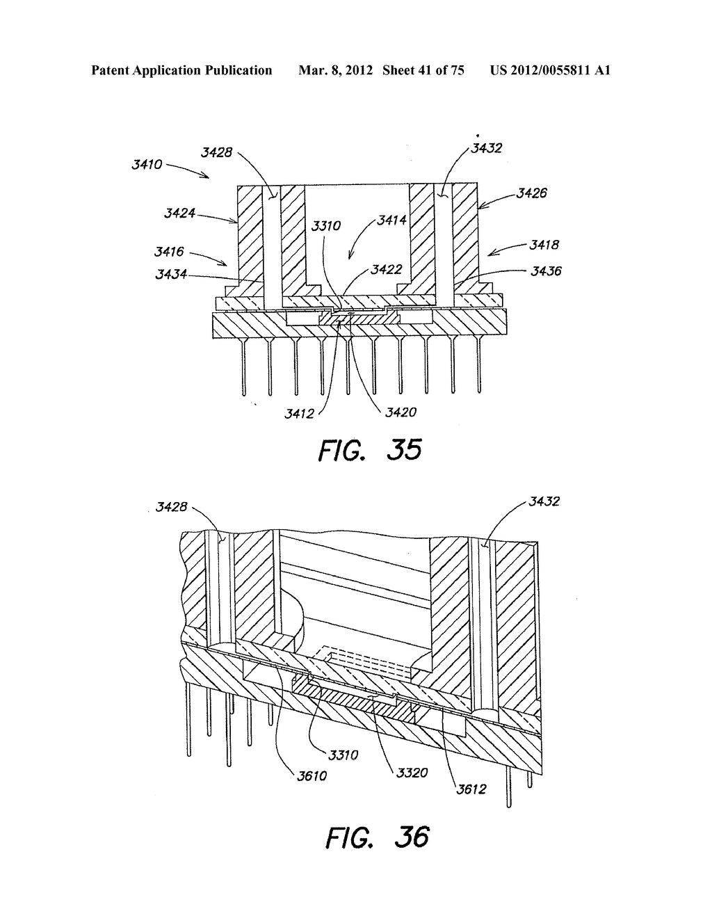 Methods and Apparatus for Measuring Analytes Using Large Scale FET Arrays - diagram, schematic, and image 42