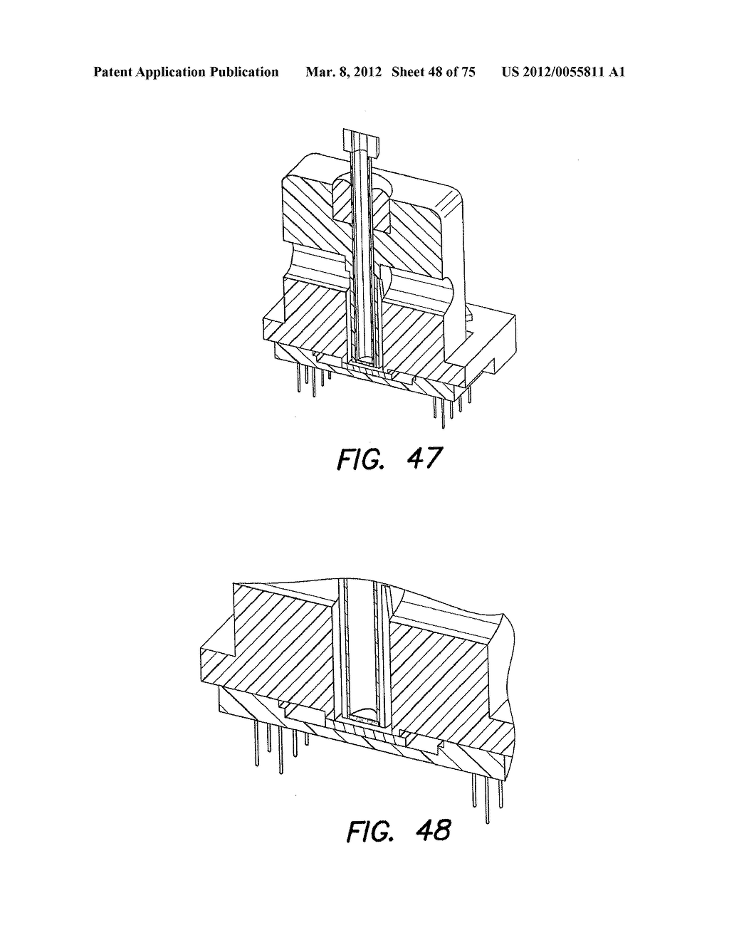 Methods and Apparatus for Measuring Analytes Using Large Scale FET Arrays - diagram, schematic, and image 49