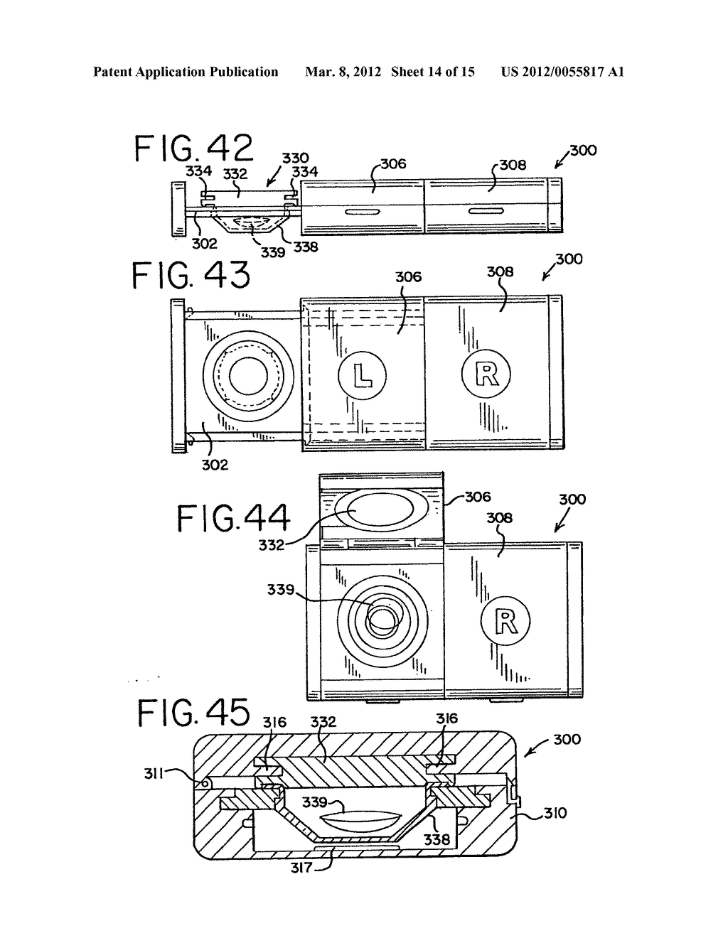 CONTACT LENS PACKAGE AND STORAGE CASE, HOLDER, AND SYSTEM AND METHOD OF     MAKING AND USING - diagram, schematic, and image 15