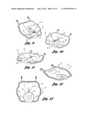 WASTE CONTAINER WITH IMPROVED LATCH diagram and image