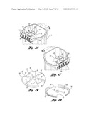 WASTE CONTAINER WITH IMPROVED LATCH diagram and image