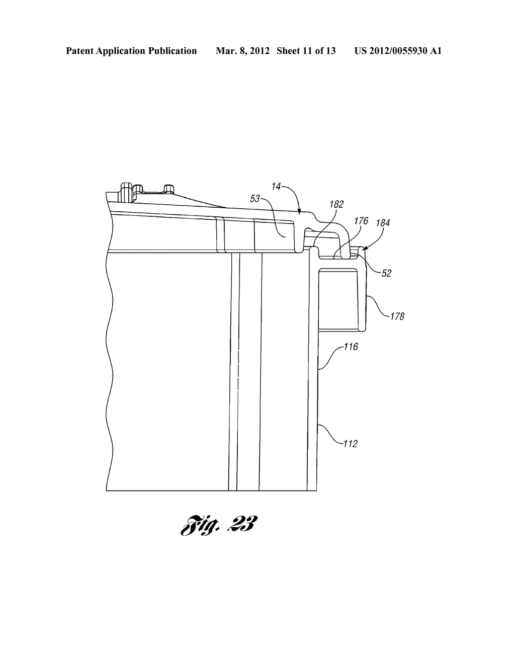 WASTE CONTAINER WITH IMPROVED LATCH - diagram, schematic, and image 12