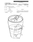 DUAL COMPARTMENT CONTAINER diagram and image