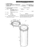 METHOD FOR FORMING A CONTAINER AND CAP ASSEMBLY diagram and image