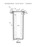 METHOD FOR FORMING A CONTAINER AND CAP ASSEMBLY diagram and image