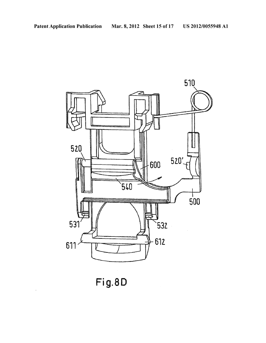 CARTRIDGE, MEDICAMENT DISPENSER FOR SOLID MEDICAMENT PORTIONS, AND USES OF     THE CARTRIDGE AND OF THE MEDICAMENT DISPENSER - diagram, schematic, and image 16