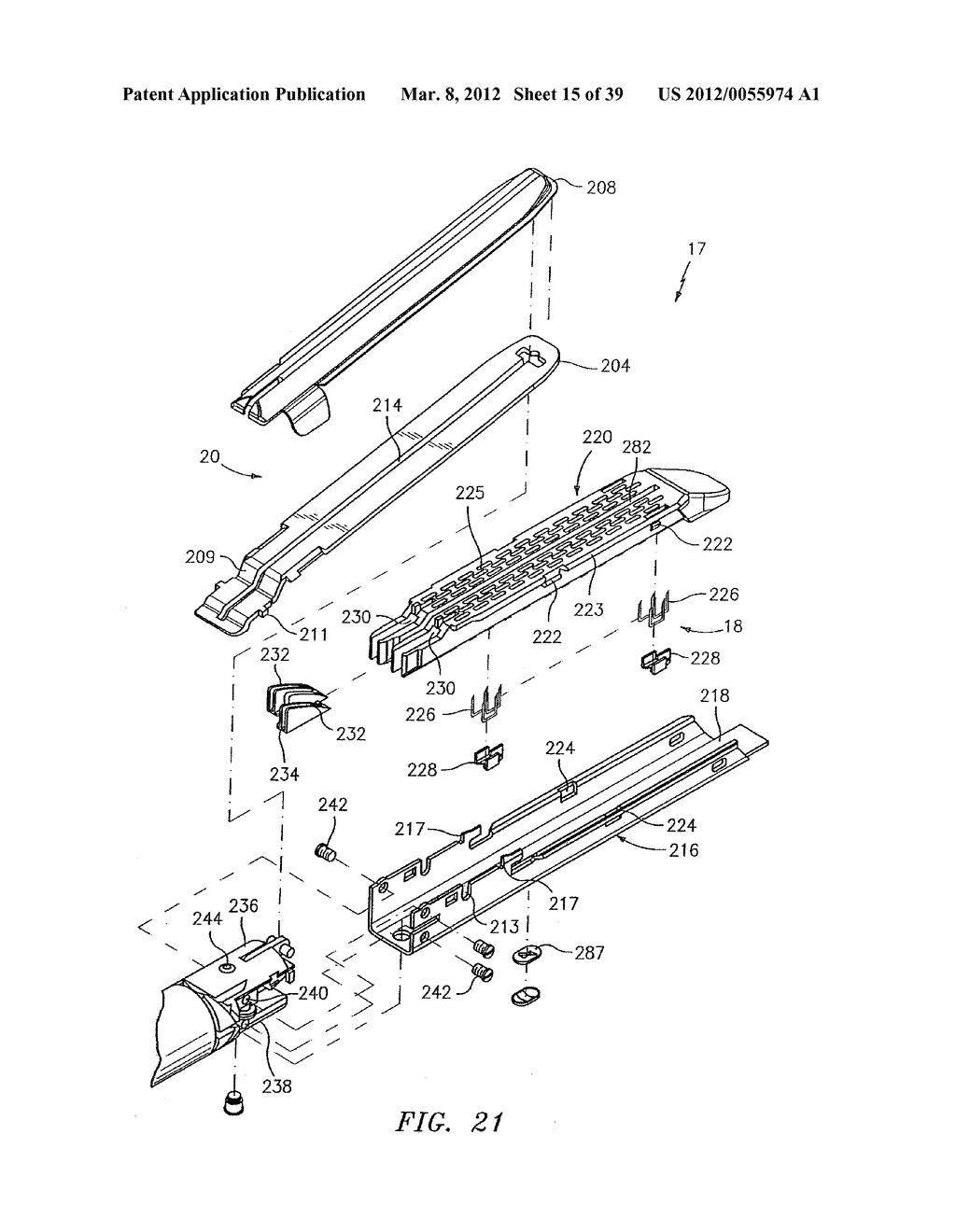 Surgical Stapling Apparatus - diagram, schematic, and image 16