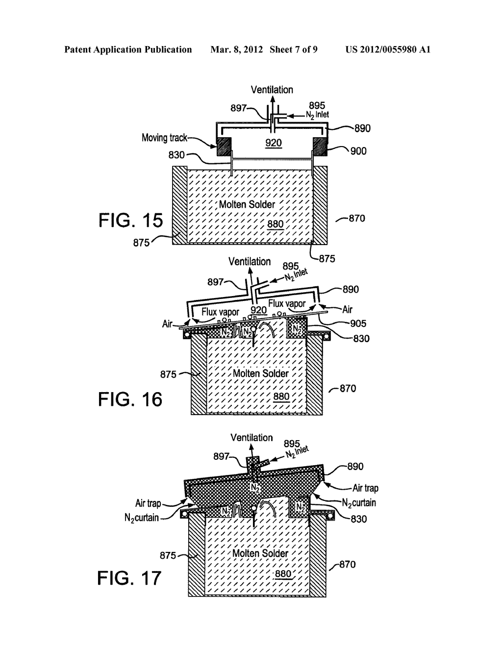 Apparatus and Method for Providing an Inerting Gas During Soldering - diagram, schematic, and image 08