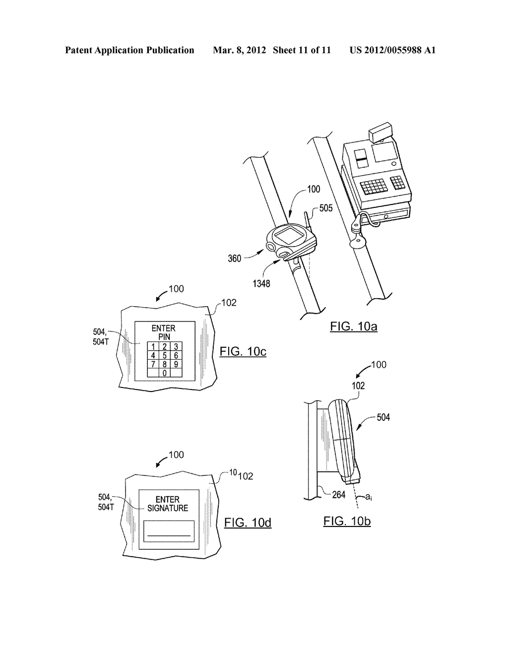 ENCODED INFORMATION READING TERMINAL WITH MULTI-BAND ANTENNA - diagram, schematic, and image 12