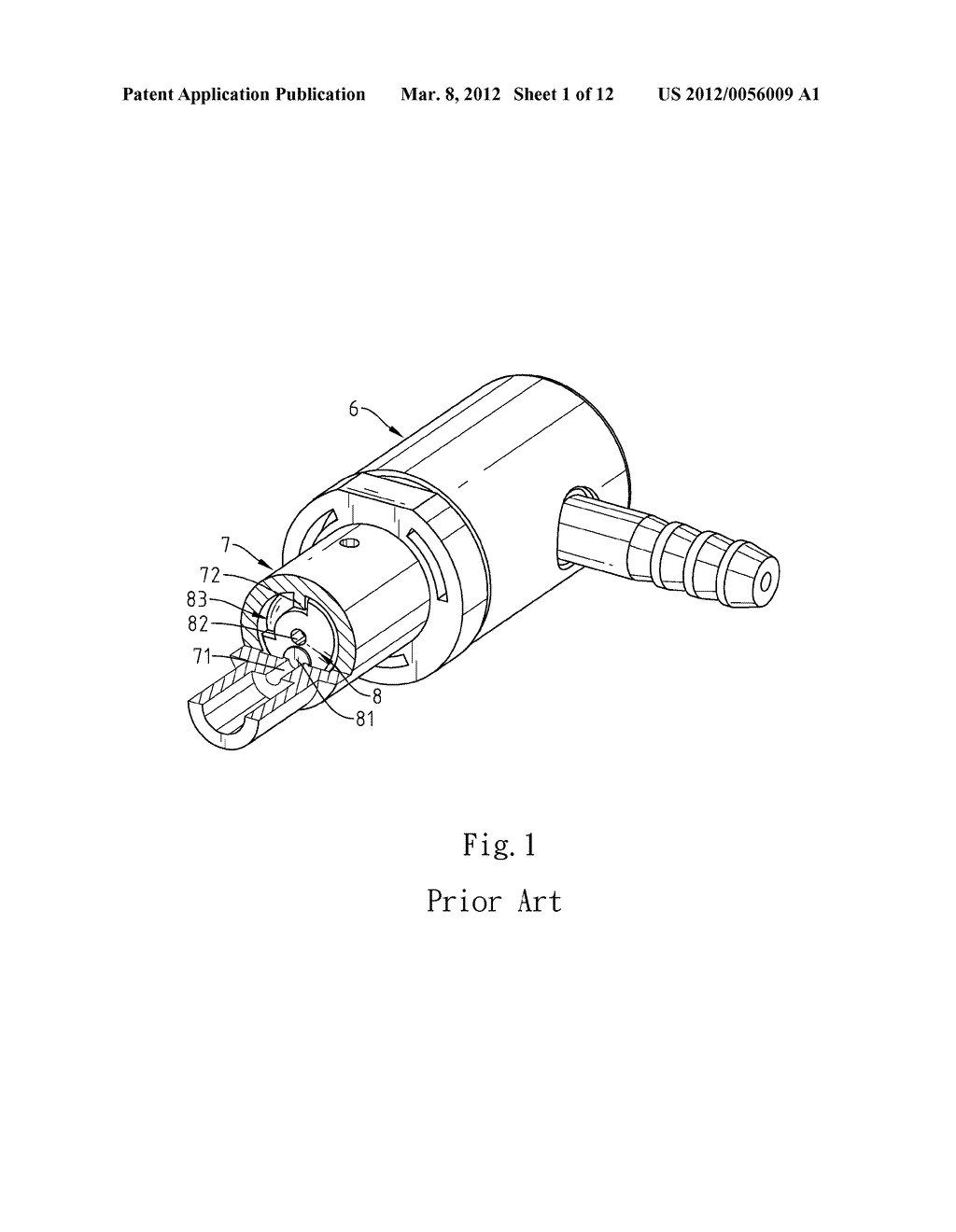 LEAKPROOF PERFUME BOTTLE SPRAY HEAD ASSEMBLY WITH POSITIONING SOUND     INDICATION - diagram, schematic, and image 02