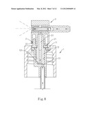 LEAKPROOF PERFUME BOTTLE SPRAY HEAD ASSEMBLY WITH POSITIONING SOUND     INDICATION diagram and image