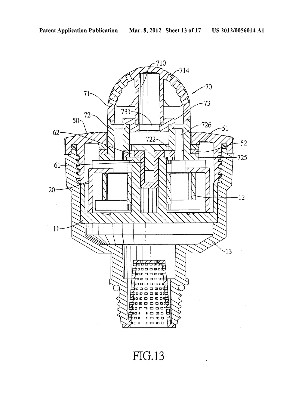 Sprinkler device - diagram, schematic, and image 14