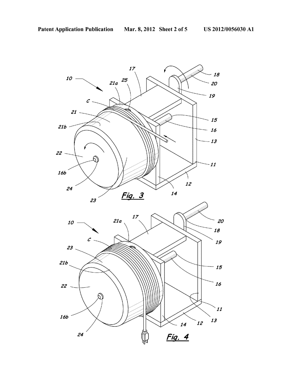 CORD WINDER ASSEMBLY - diagram, schematic, and image 03