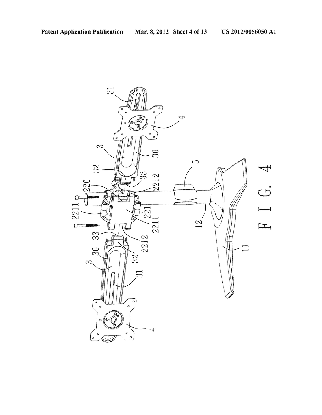 Screen Supporting apparatus - diagram, schematic, and image 05