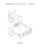 CHASSIS MODULE FOR FIXING ELECTRONIC DEVICES diagram and image