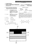 Organic semiconductor material, organic semiconductor thin film, and     organic thin-film transistor diagram and image