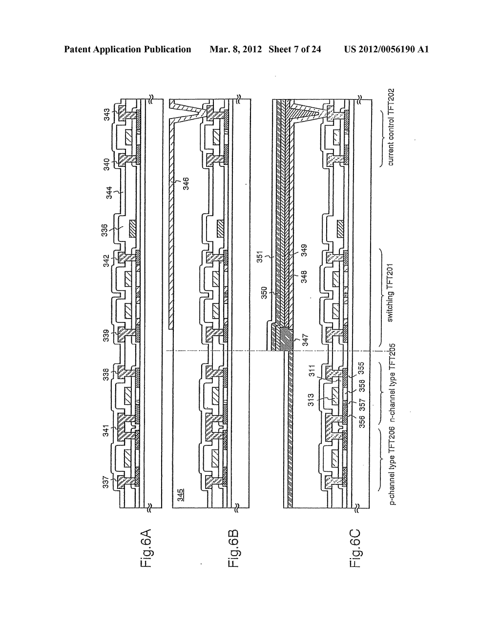 EL Display Device and a Method of Manufacturing the Same - diagram, schematic, and image 08