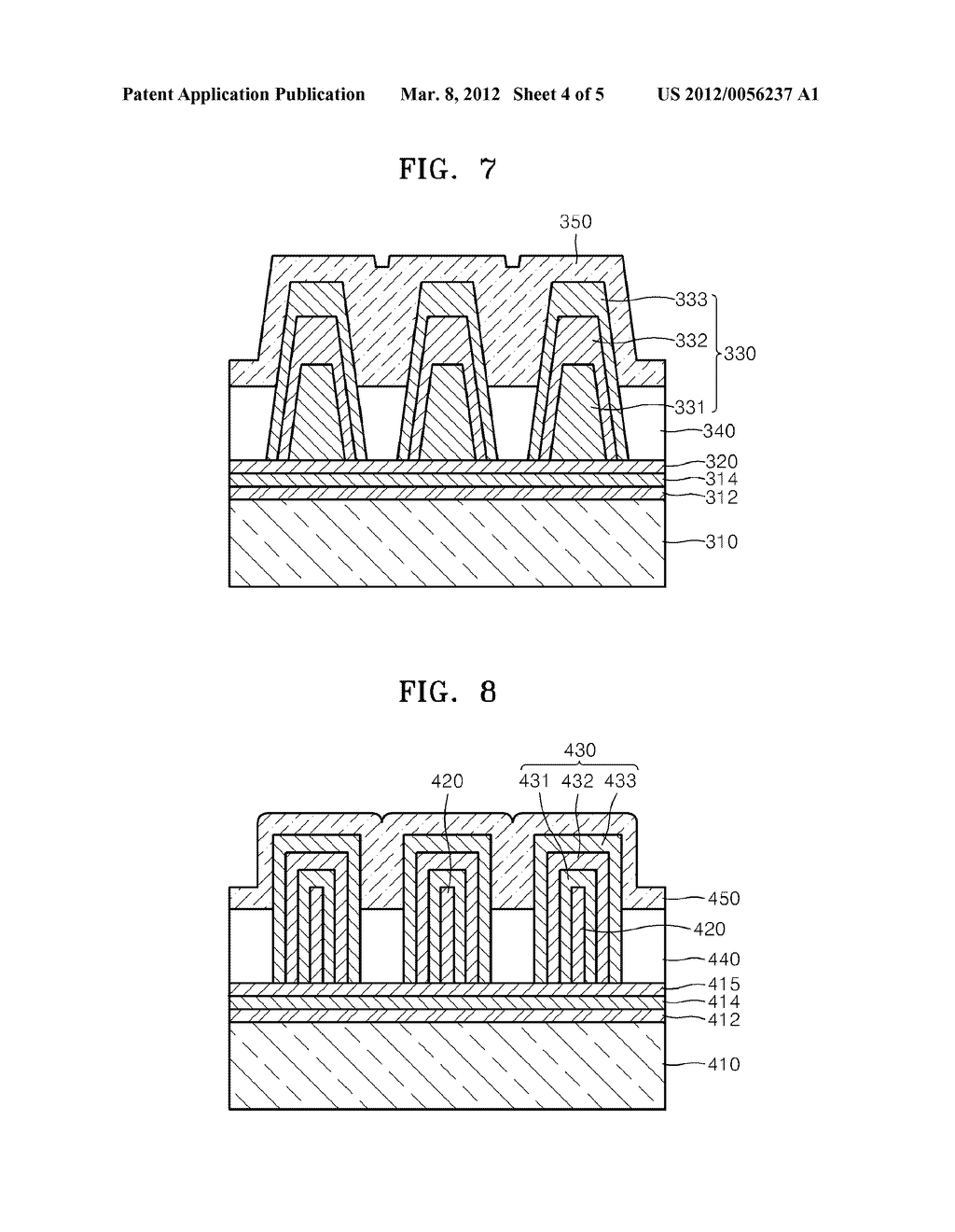 SEMICONDUCTOR COMPOUND STRUCTURE AND METHOD OF FABRICATING THE SAME USING     GRAPHENE OR CARBON NANOTUBES, AND SEMICONDUCTOR DEVICE INCLUDING THE     SEMICONDUCTOR COMPOUND STRUCTURE - diagram, schematic, and image 05