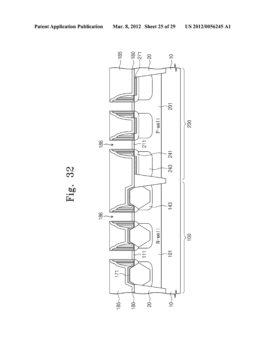 SEMICONDUCTOR DEVICES INCLUDING SILICIDE REGIONS AND METHODS OF     FABRICATING THE SAME - diagram, schematic, and image 26