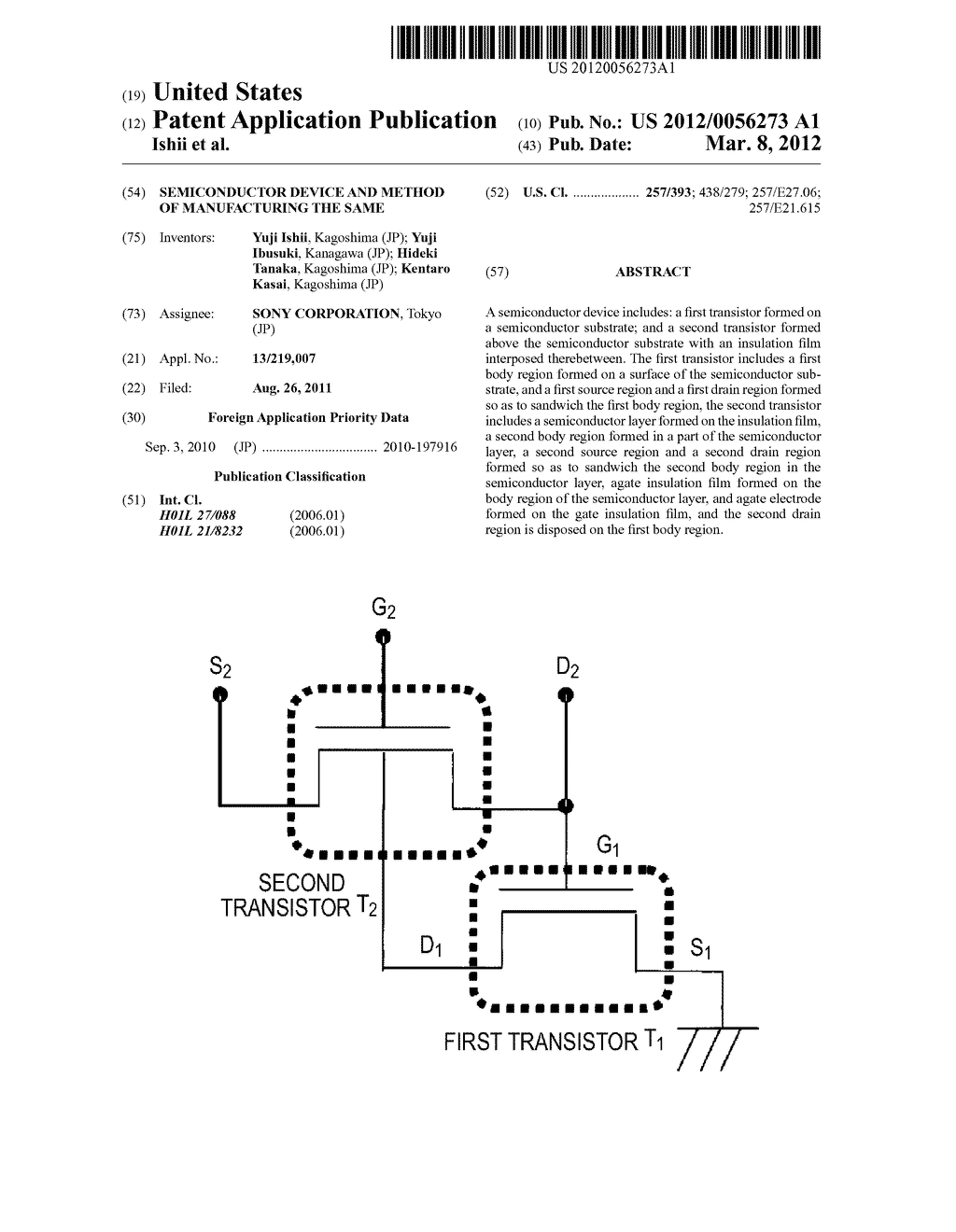 SEMICONDUCTOR DEVICE AND METHOD OF MANUFACTURING THE SAME - diagram, schematic, and image 01