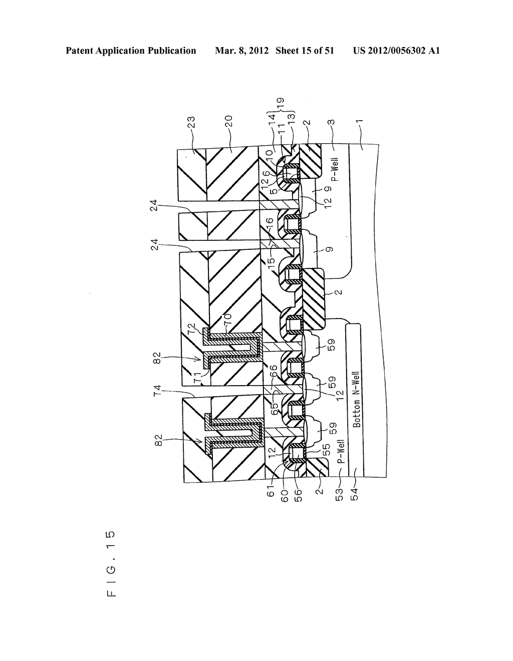 SEMICONDUCTOR DEVICE AND METHOD OF MANUFACTURING SAME - diagram, schematic, and image 16