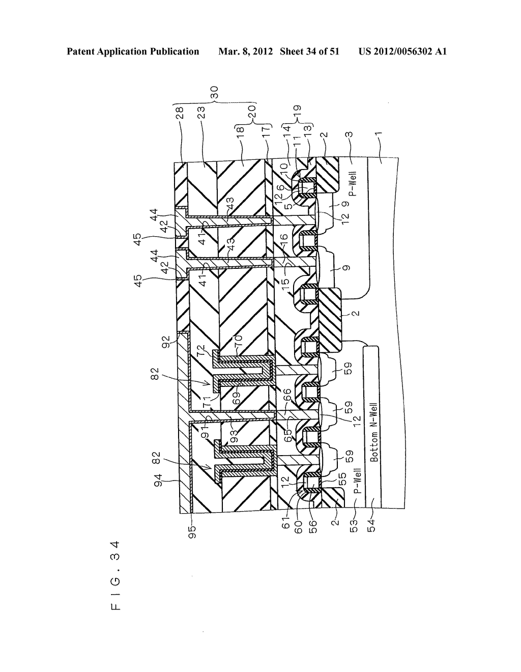 SEMICONDUCTOR DEVICE AND METHOD OF MANUFACTURING SAME - diagram, schematic, and image 35