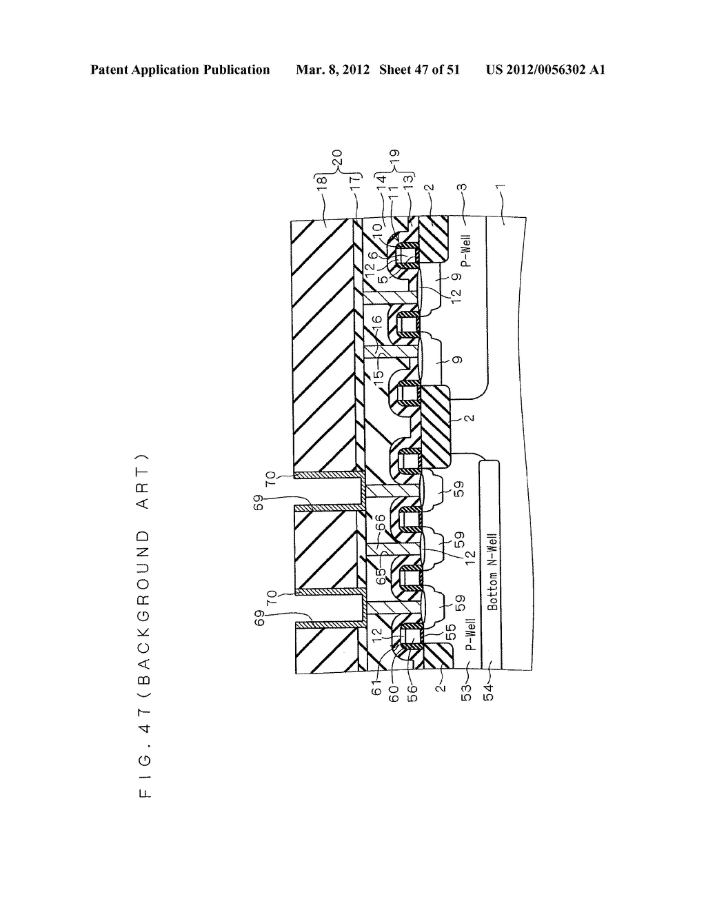 SEMICONDUCTOR DEVICE AND METHOD OF MANUFACTURING SAME - diagram, schematic, and image 48