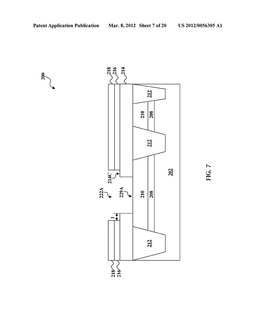 SPACER STRUCTURE FOR TRANSISTOR DEVICE AND METHOD OF MANUFACTURING SAME - diagram, schematic, and image 08