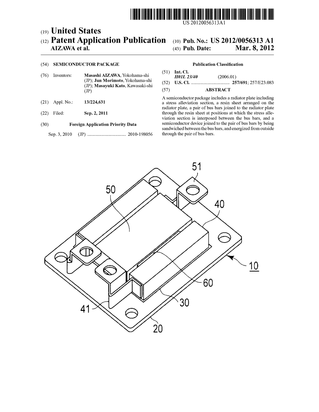 SEMICONDUCTOR PACKAGE - diagram, schematic, and image 01