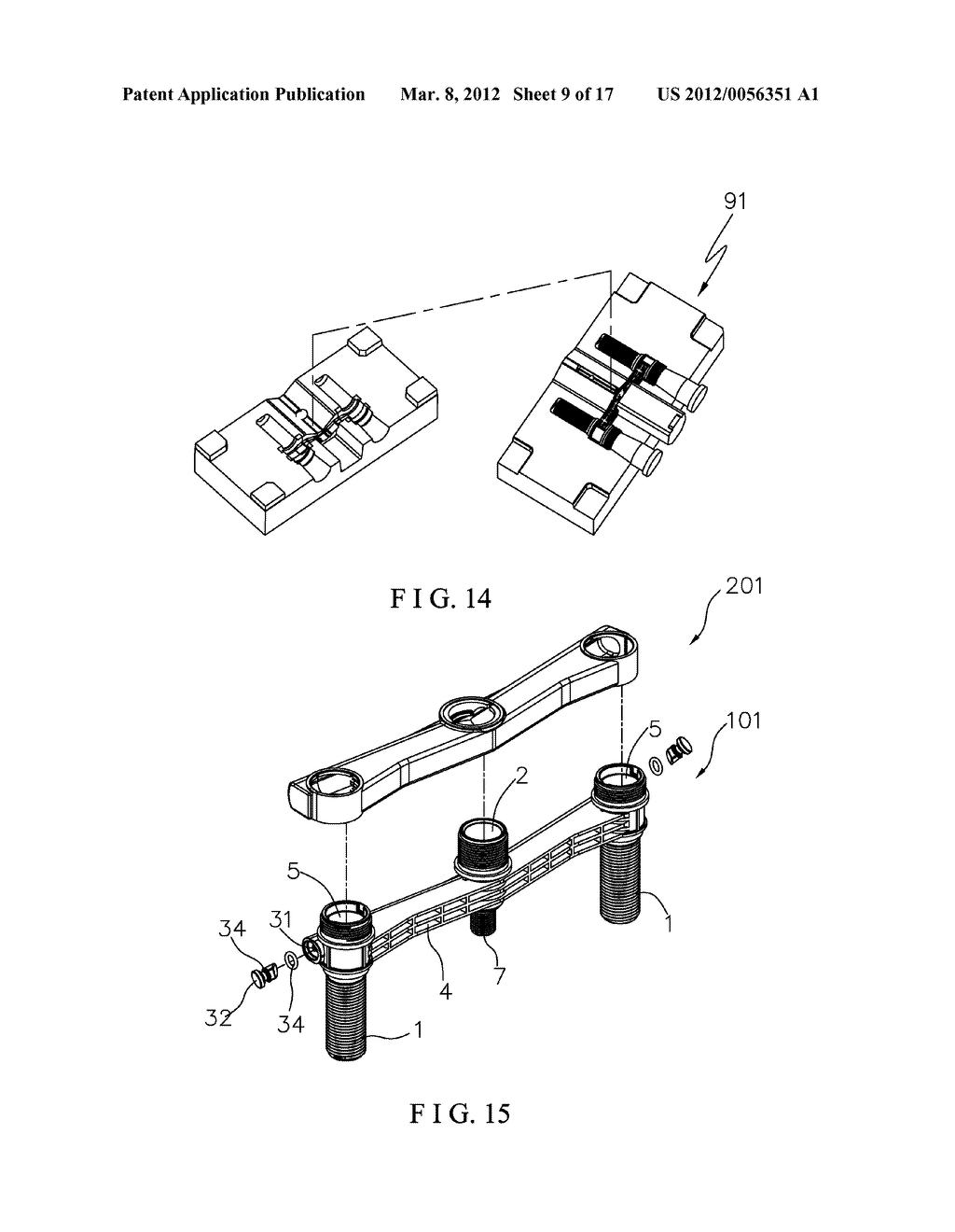  METHOD FOR FORMING AN INTEGRAL FAUCET CORE ASSEMBLY - diagram, schematic, and image 10