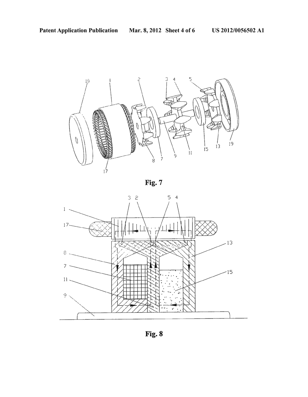 AC Electric Machine With Claw Poles - diagram, schematic, and image 05