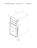 FRONT PANEL ASSEMBLY HAVING A SLIDING DOOR MECHANISM diagram and image