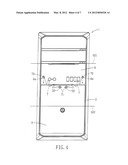 FRONT PANEL ASSEMBLY HAVING A SLIDING DOOR MECHANISM diagram and image