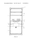 FRONT PANEL ASSEMBLY HAVING A SLIDING DOOR MECHANISM diagram and image