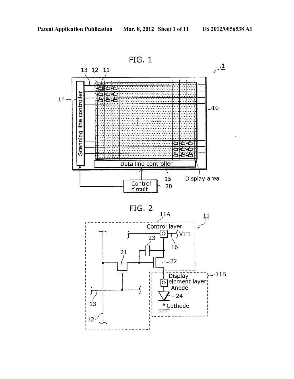 DISPLAY DEVICE AND METHOD OF MANUFACTURING THE SAME - diagram, schematic, and image 02