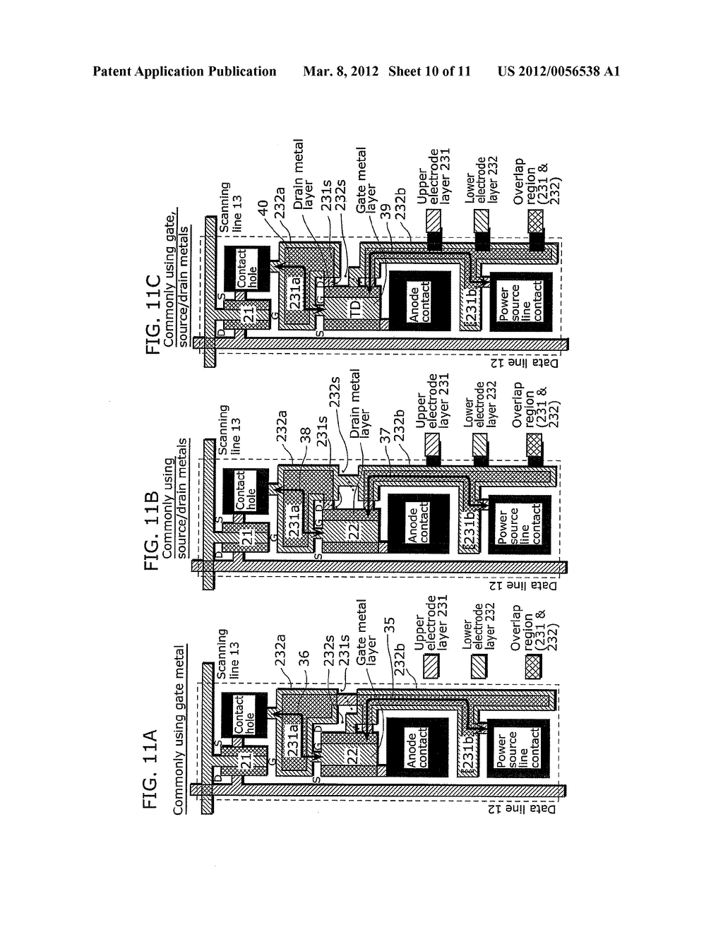 DISPLAY DEVICE AND METHOD OF MANUFACTURING THE SAME - diagram, schematic, and image 11