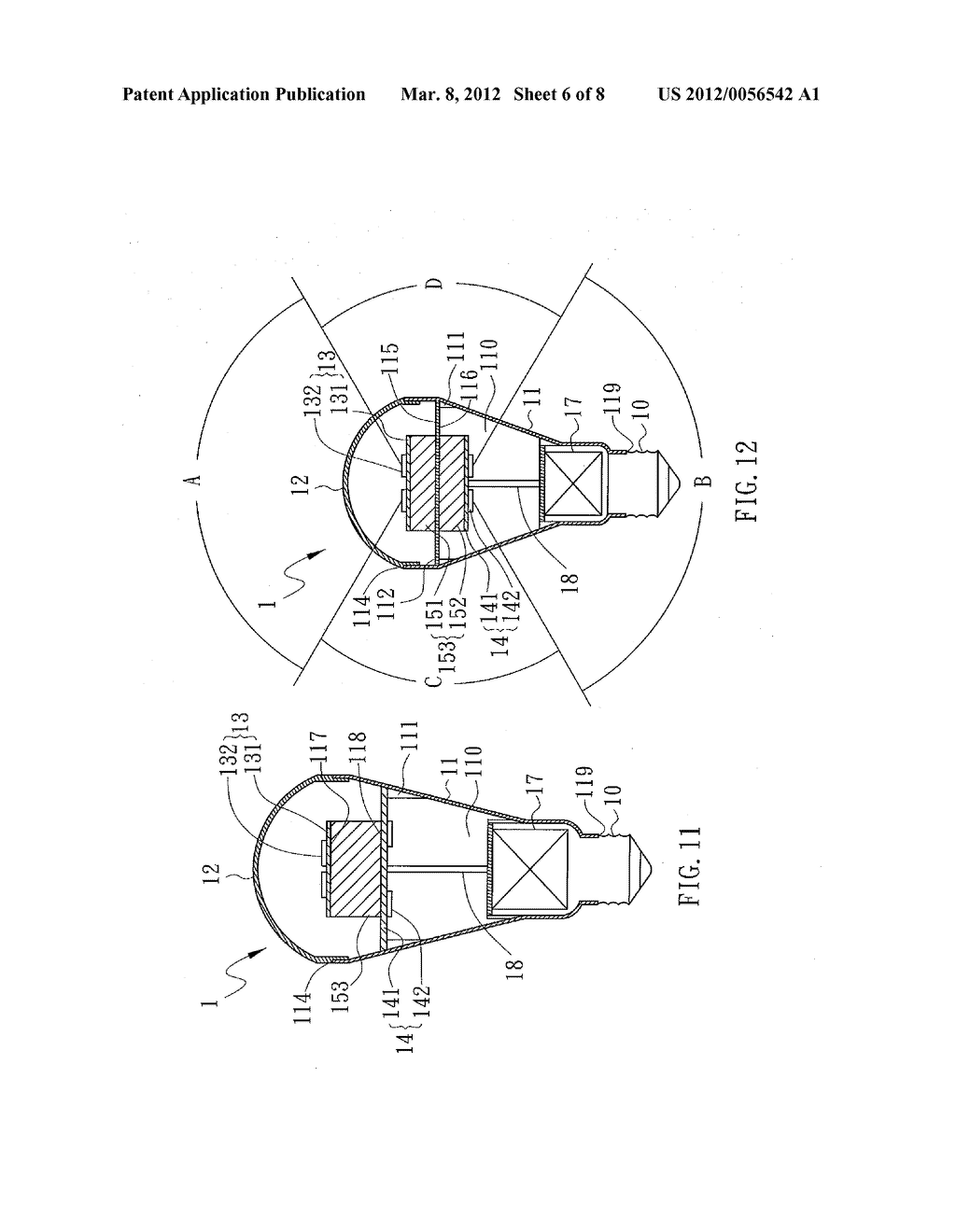 High Illumination LED Bulb with 360-Degree Full Emission Angle - diagram, schematic, and image 07